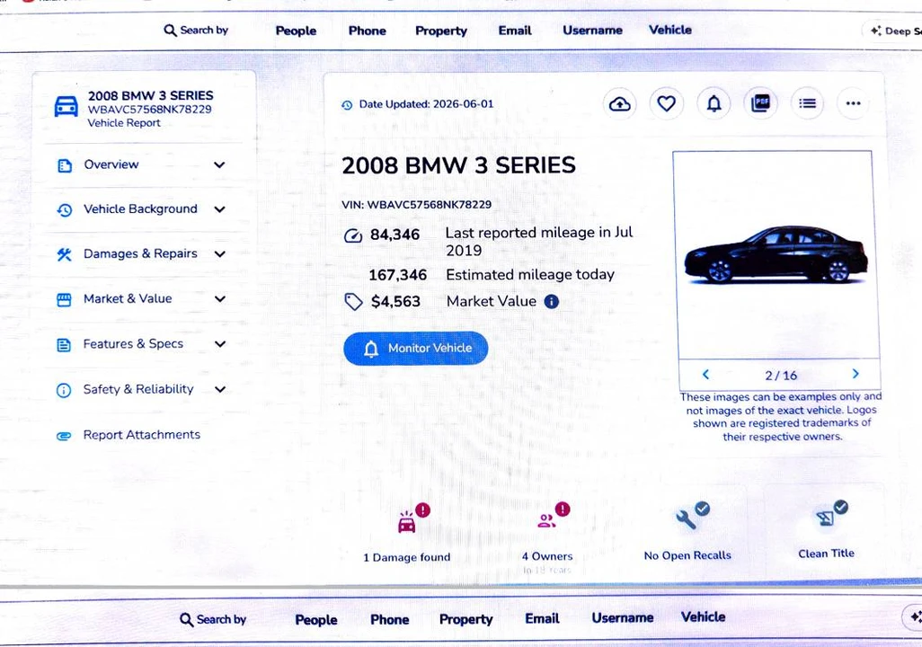 2008 BMW E90 3 Series Sedan - Image 9 of 16