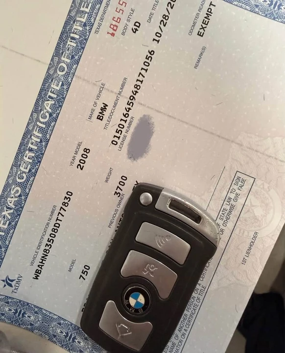 2008 BMW E65/E66 7 Series - Image 8 of 8