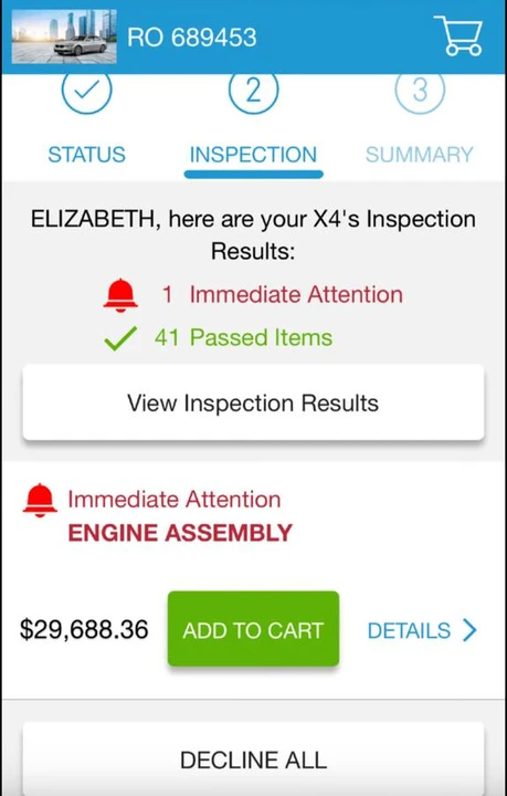 2015 BMW F26 X4 - Image 3 of 5