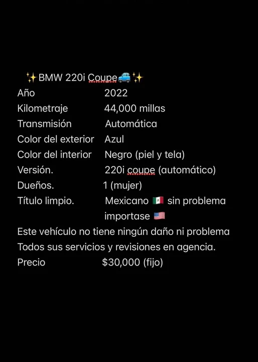 2022 BMW G42 2 Series - Image 10 of 10