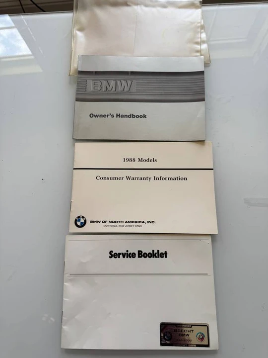 1988 BMW E24 6 Series - Image 24 of 24