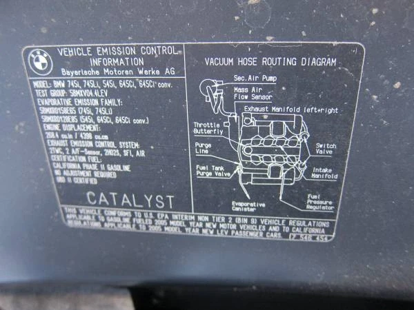 2005 BMW E63/E64 645Ci & 650i - Image 19 of 21