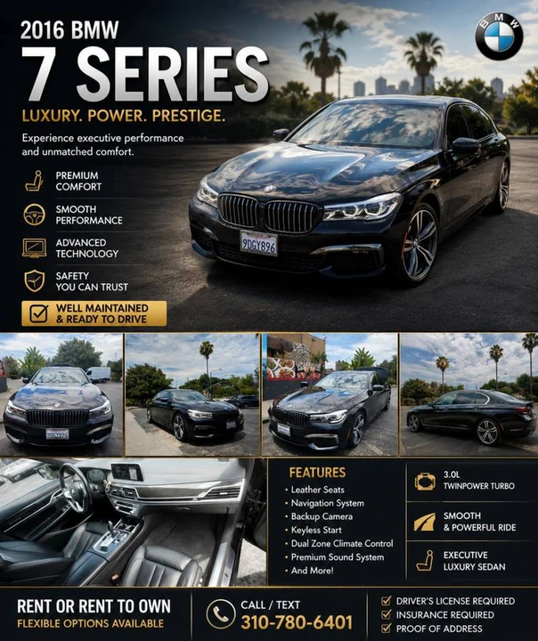 2017 BMW G11/G12 7 Series - Image 2 of 8