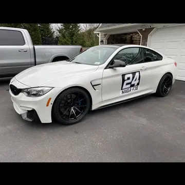BMW M4/M3 Rays High Performance Race Wheels