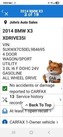 2014 BMW F25 X3 - Image 11 of 19