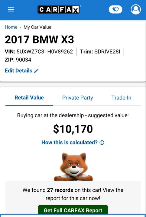 2017 BMW F25 X3 - Image 11 of 11
