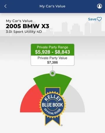 2005 BMW E83 X3 - Image 9 of 9
