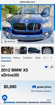 2012 BMW X5 xDrive35i Premium