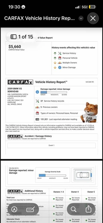 2009 BMW E70 X5 4.8i & xDrive50i - Image 12 of 12