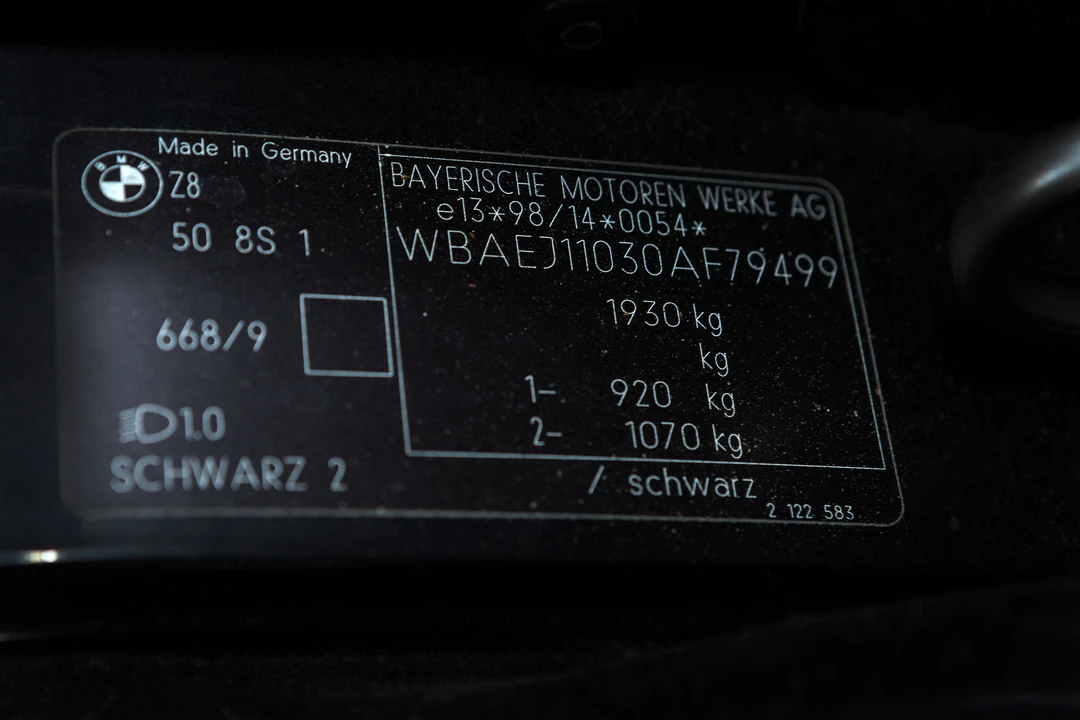 BMW Z8 - Image 18 of 19