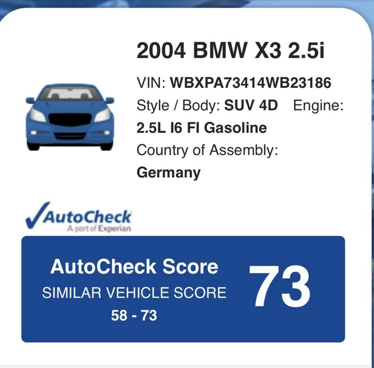 2004 BMW E83 X3 - Image 11 of 11