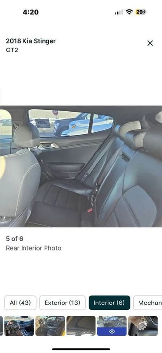 2018 Kia Stinger - Image 2 of 6