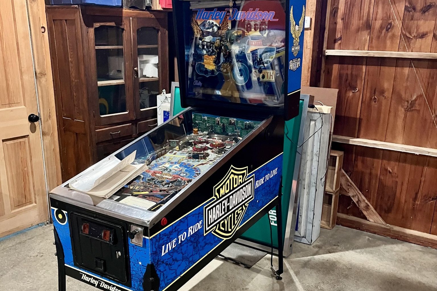 Bally Harley-Davidson Pinball Machine