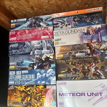 Bandai Gundam Model Kit Collection - MG, HG, RG, and Figure-rise Standard
