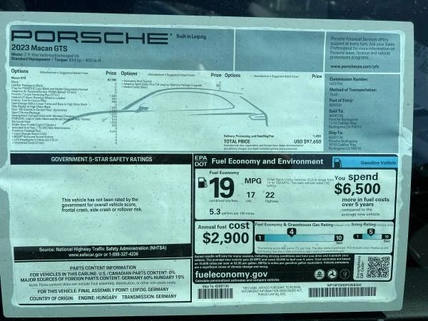 2023 Porsche Macan GTS - Image 5 of 5