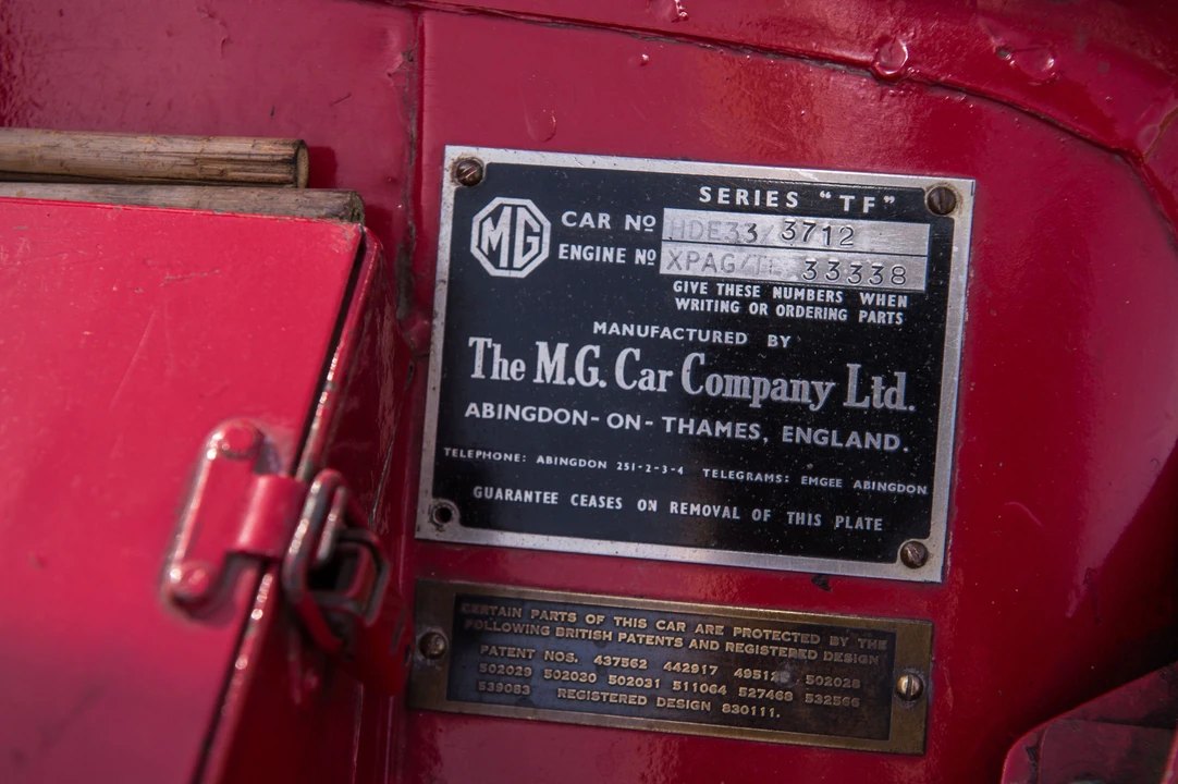 1954 MG TF - Image 8 of 20