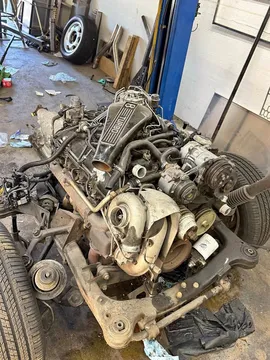 Bentley Turbo Engine and Trans