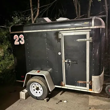 Jensen Trailers Black Enclosed Trailer Single Axle