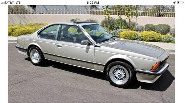 1985 BMW E24 6 Series - Image 8 of 9