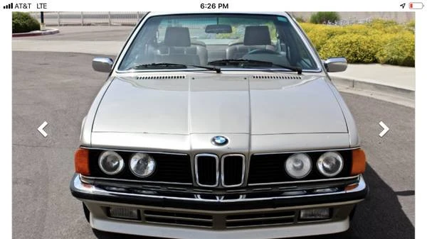 1985 BMW E24 6 Series - Image 6 of 9