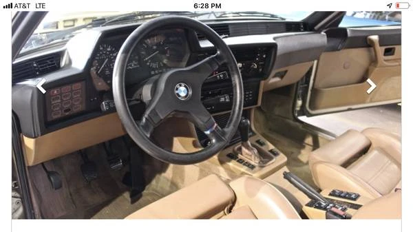 1985 BMW E24 6 Series - Image 2 of 9