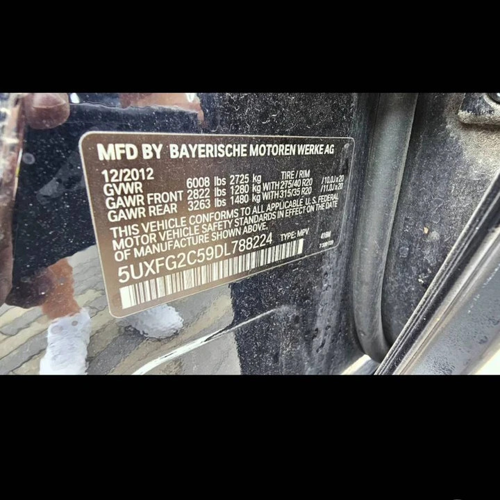 2013 BMW E71 X6 - Image 20 of 22