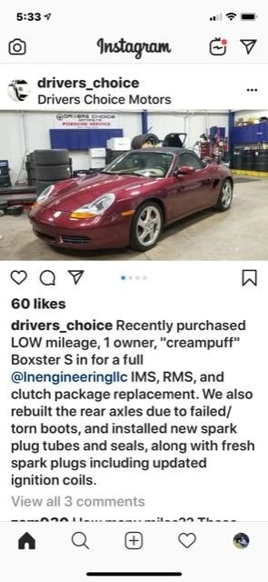 2000 Porsche 986 Boxster S - Image 13 of 31