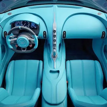 Bugatti Chiron Custom Interior