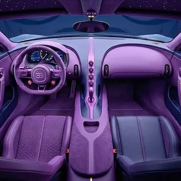 Bugatti Chiron Custom Interior