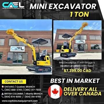 CAEL Mini Excavator 1T (EX1BS)