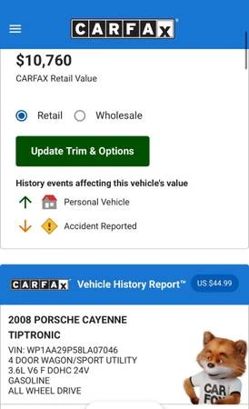 2008 Porsche 955/957 Cayenne - Image 9 of 11