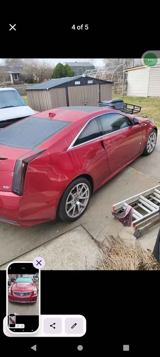 2011 Cadillac CTS-V 2nd Gen - Image 3 of 4