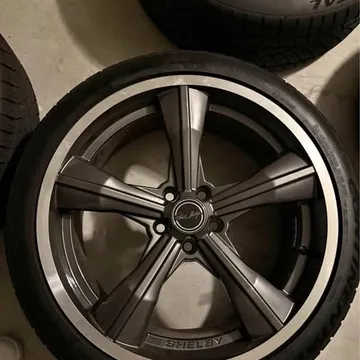 Shelby Carol Shelby 20" Wheels with Continental ExtremeContact Tires and TPMS Sensors
