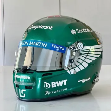 Aston Martin Lance Stroll 2021 F1 Replica Helmet Stilo ST5