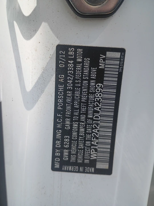 2013 Porsche 958 Cayenne Diesel - Image 17 of 19