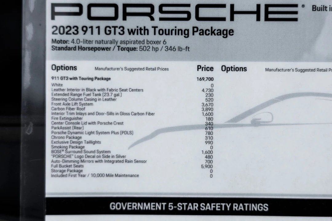 2023 Porsche 992 GT3 - Image 18 of 31