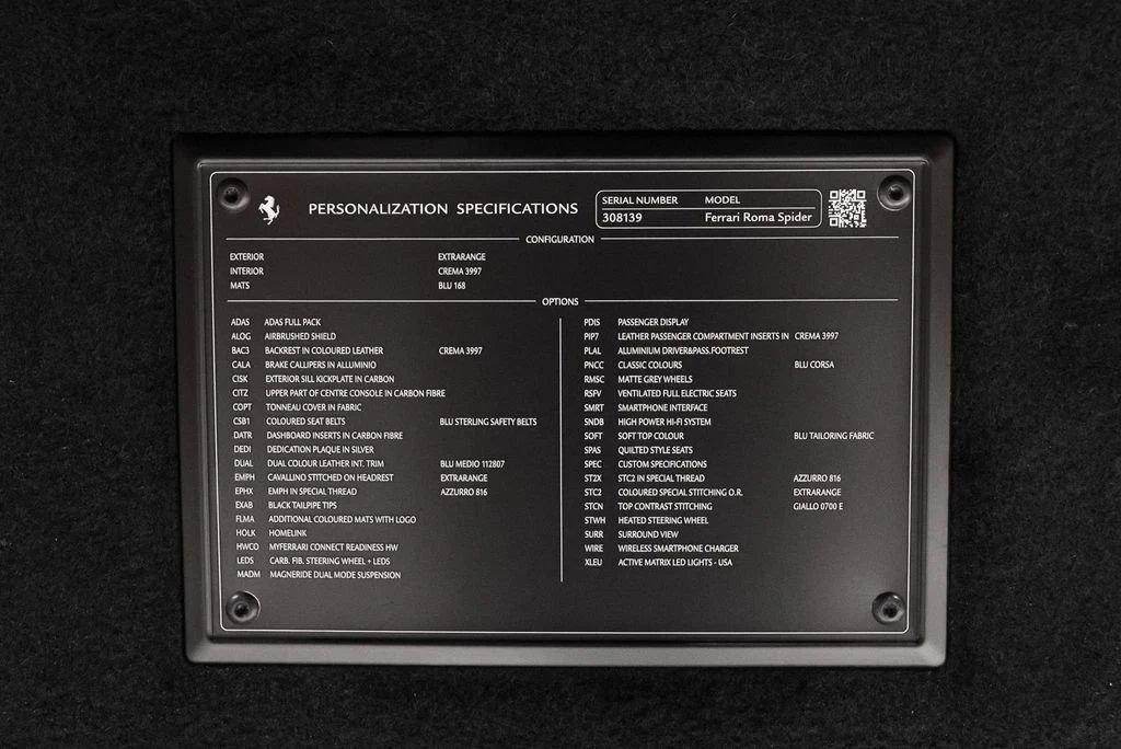 2024 Ferrari Roma Spider - Image 21 of 31