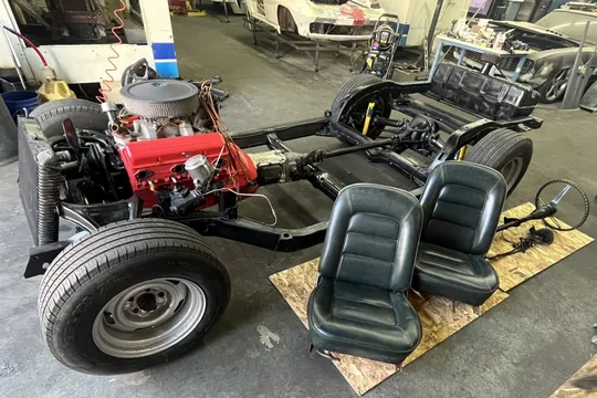 Chevrolet C2 Corvette Chassis and Drivetrain