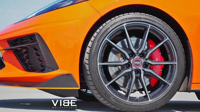 Chevrolet Corvette C8 Vossen HF3 Wheels