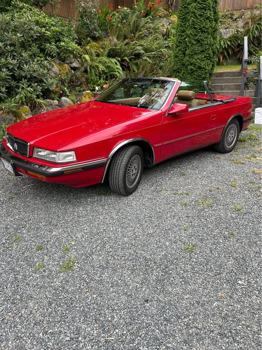 1987 Chrysler TC by Maserati - Image 8 of 10