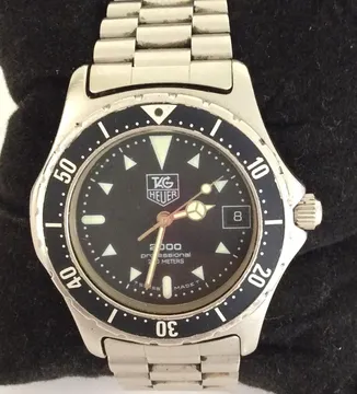 1990 Heuer 2000 Professional Wristwatch