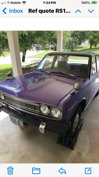 1969 Nissan 510 Bluebird - Image 2 of 14