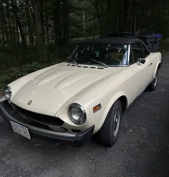 1978 Fiat Spider Convertible