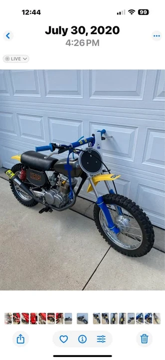 1974 Yamaha YZ - Image 3 of 4