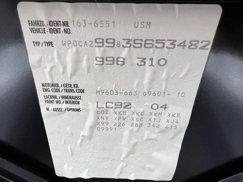 2003 Porsche 996 Carrera - Image 22 of 24
