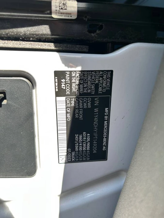 2023 Mercedes-Benz VS30 Sprinter - Image 15 of 15