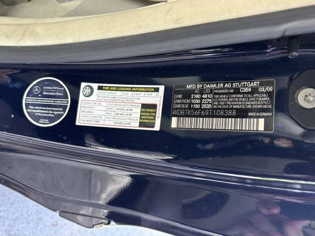 2009 Mercedes-Benz C209/A209 CLK-Class - Image 22 of 22