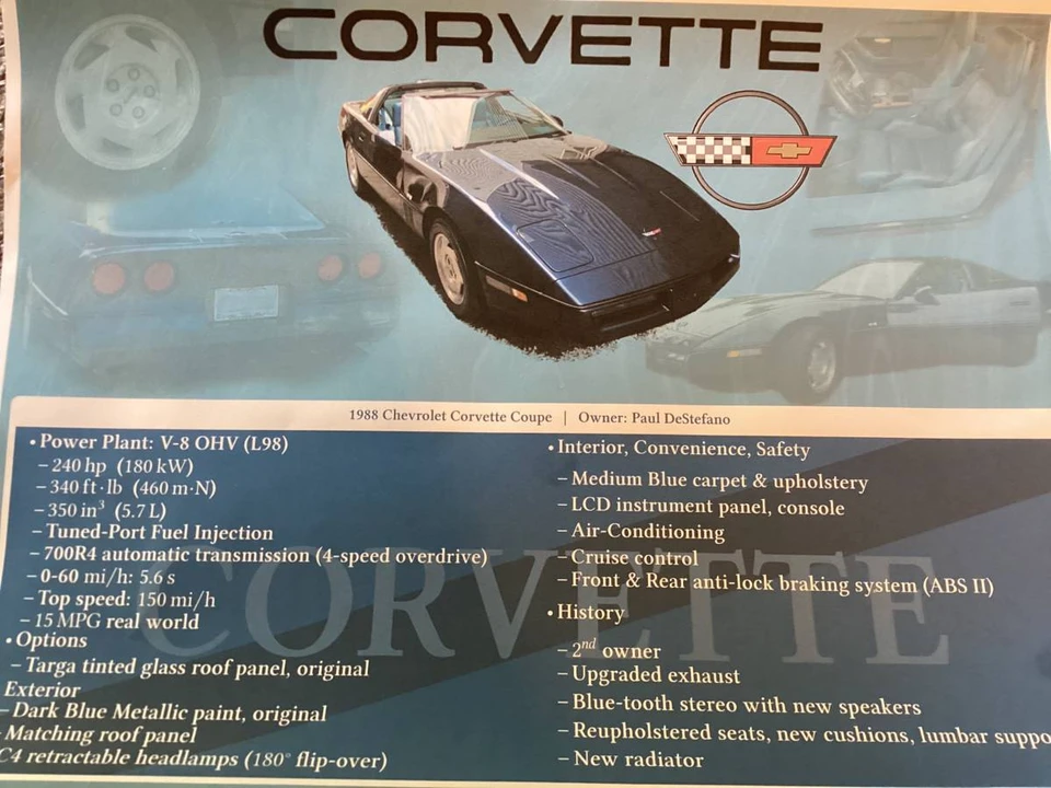 1988 Chevrolet Corvette C4 - Image 14 of 14