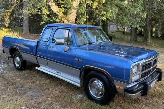 1992 Dodge Ram 250 Club Cab Pickup