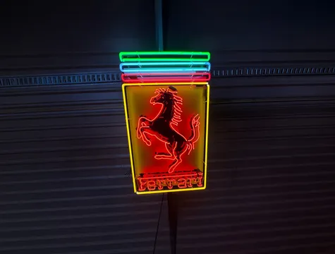 Ferrari Neon Sign
